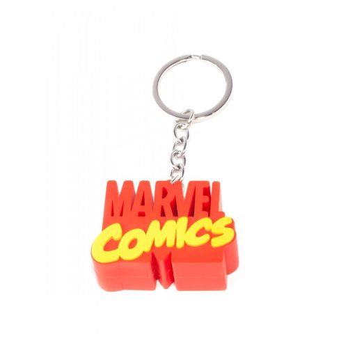 Marvel Comics 3D Logo Kulcstartó